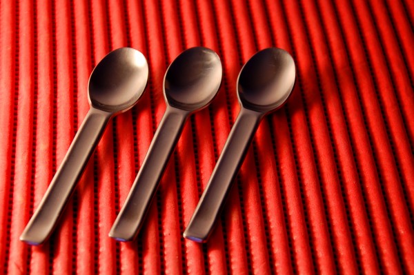 3 little spoons ...
